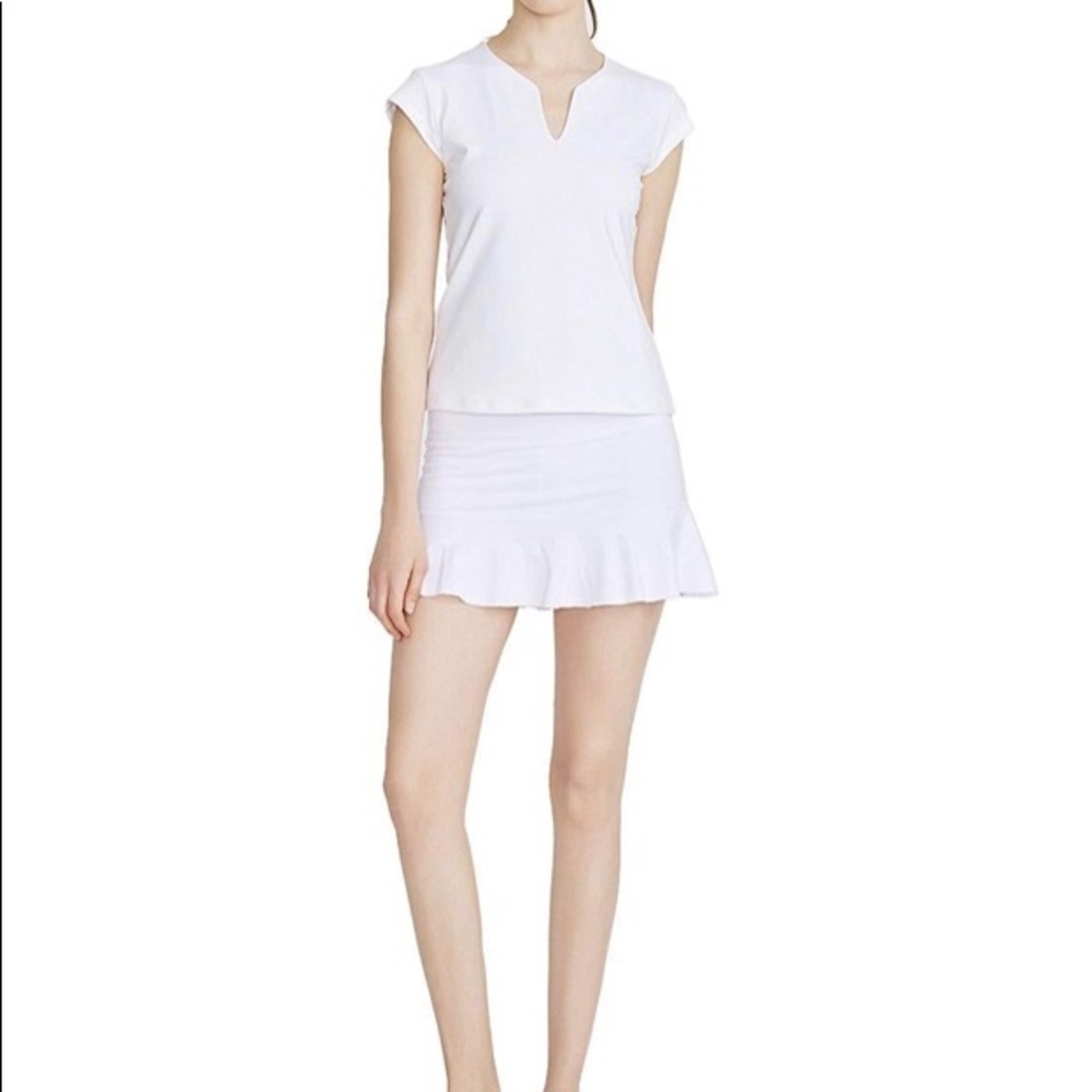 NWT 32e-Saneryi White Tennis Skirt - XS